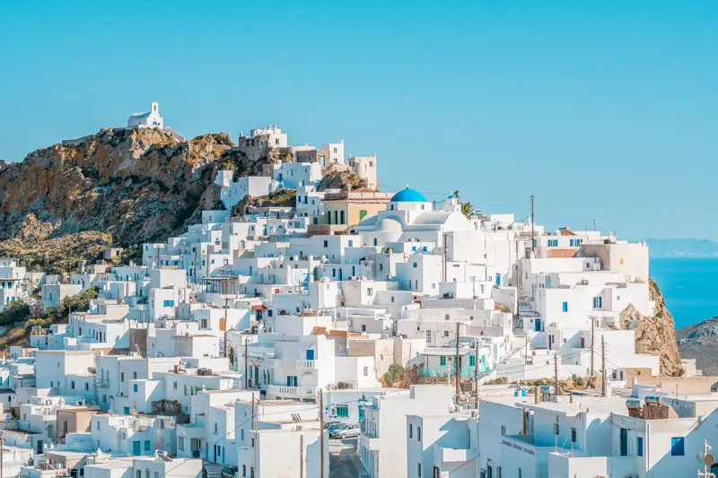 Chora and Kastro, Serifos: Cycladic village above the Aegean